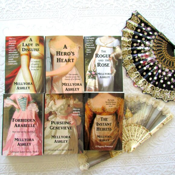 HISTORICAL ROMANCE NOVEL: PURSUING GENEVIEVE by MELLYORA ASHLEY,  SISTER SERIES - Picture 7 of 8